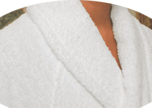 terry spa bathrobe