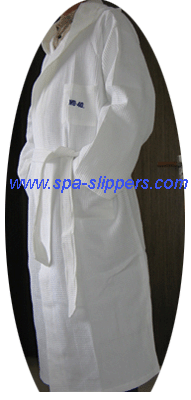 waffle spa bathrobe, kimono spa bathrobe